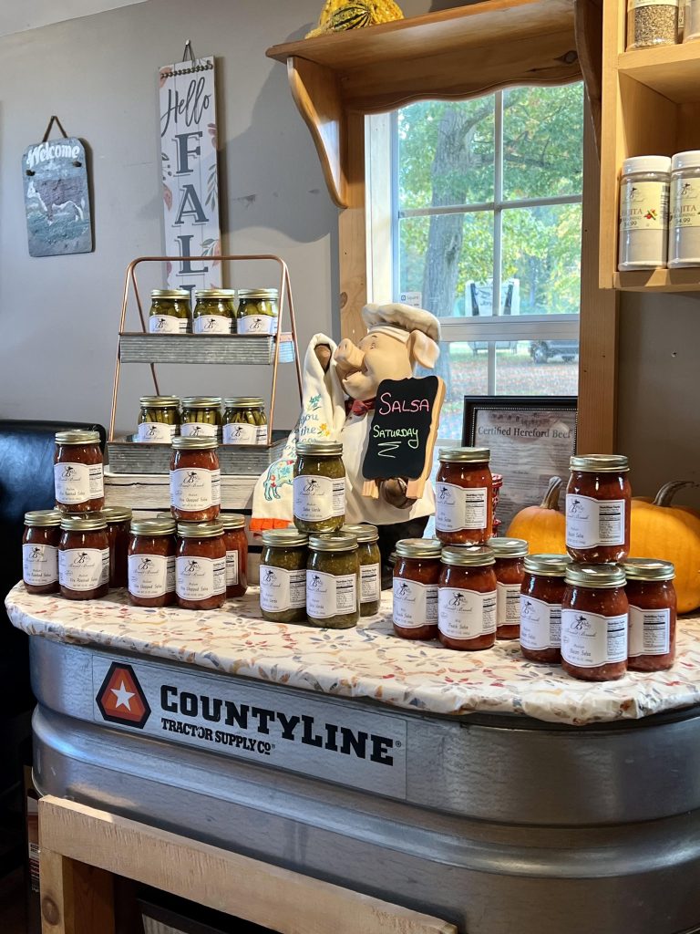 Salsa Saturday display